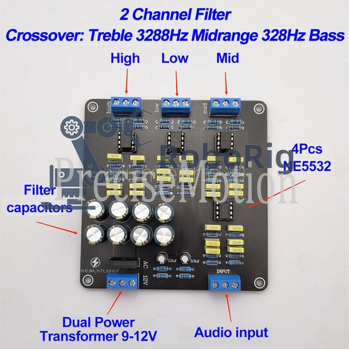 Filtro crossover elettronico - crossover,