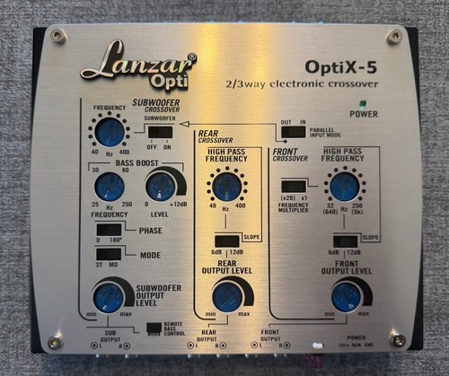 Lanzar optidrive optix 3 - optidrive, optix-5