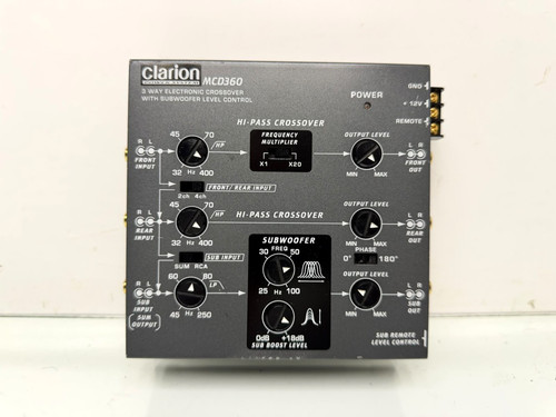 Crossover elettronico clarion - elettronico,