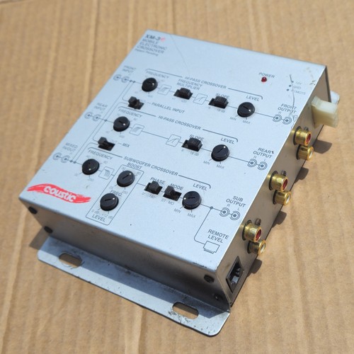 Crossover elettronico audio