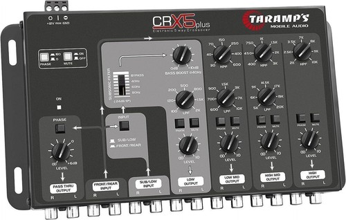 Crossover elettronico vie - 5,