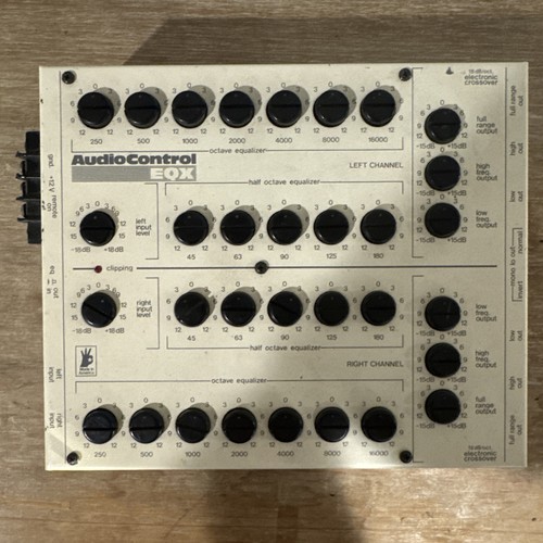 Audio control eqx 1a - audio, (1a