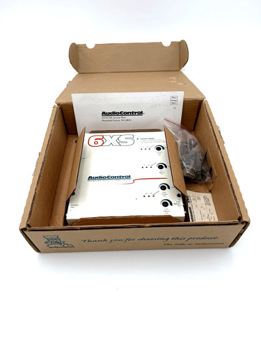 Audiocontrol 6xs crossover - audiocontrol,